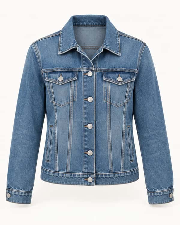 Classic Denim Jacket - Medium Blue
